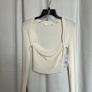 Princess Neck Long Sleeve Top